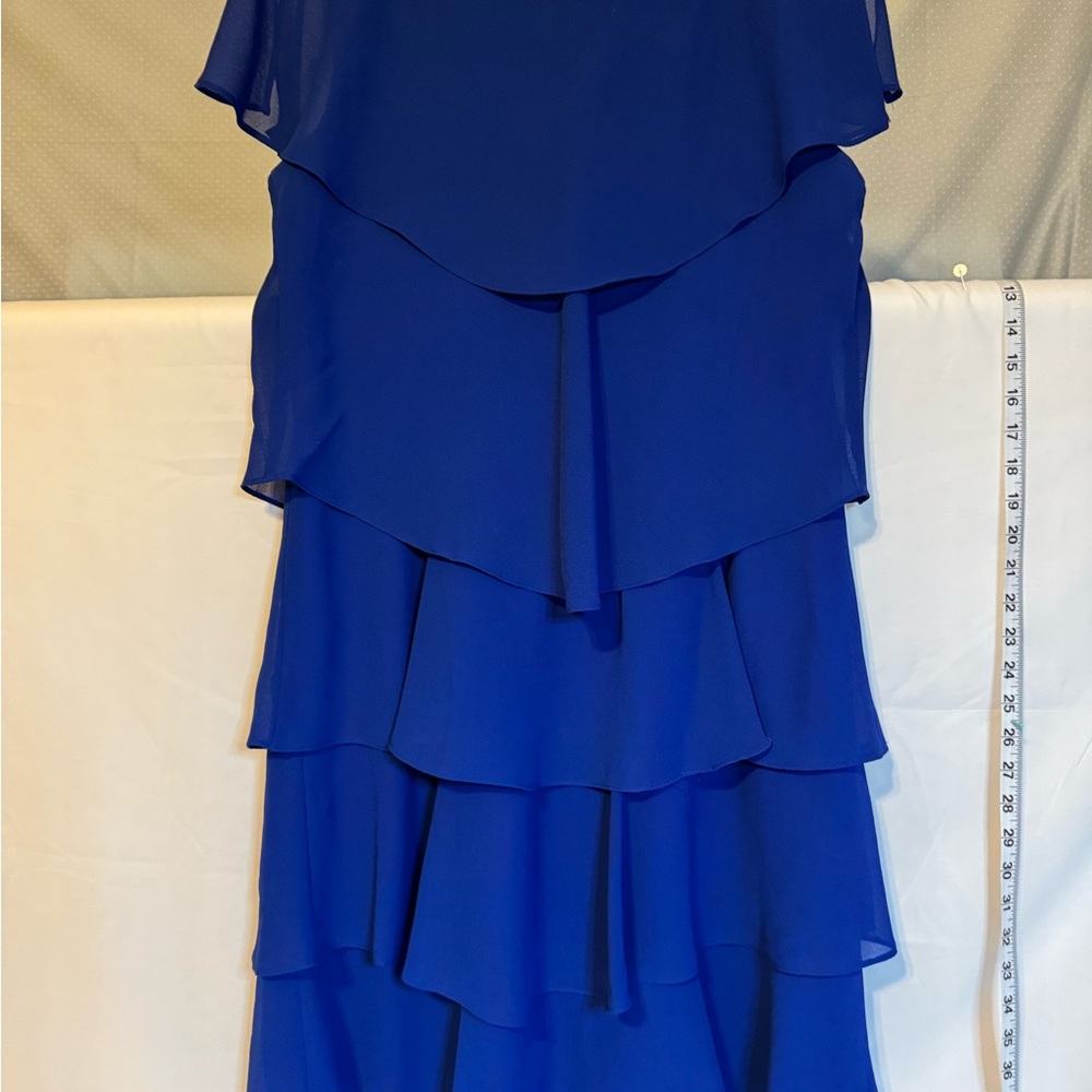 Ignite Royal Blue Evening Dress - Picture 6 of 8